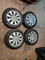 JANTES&PNEUS HIVER MICHELIN&GOODYEAR VW TOURAN 205/60R16, Auto-onderdelen, Banden en Velgen, Ophalen, Gebruikt, 16 inch, Band(en)