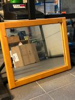 Houten spiegel, Ophalen, Gebruikt, Minder dan 100 cm, Rechthoekig