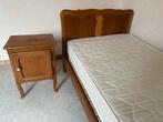 Bed en nachtkastje, Huis en Inrichting, Ophalen, Gebruikt, Tweepersoons, Bretoens bed ophalen geen koerierdienst
