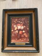 Mooie schilderij bloemstilleven, getiteld "Mignon"., Antiek en Kunst, Ophalen of Verzenden