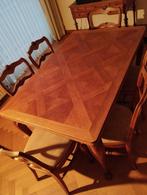 antieke tafel + 6 stoelen, Antiek en Kunst, Antiek | Meubels | Tafels, Ophalen