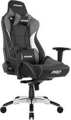 Chaise Gamer AKRacing Master PRO - simili cuir - Gd taille, Ophalen, Zwart, Zo goed als nieuw, Gaming bureaustoel