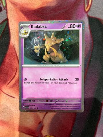 Pokémon Kadabra (MEW 064) 151 Holo Promo