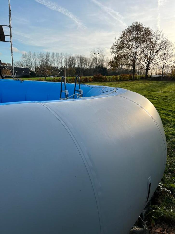 Megagroot opblaas zwembad zodiac look-a-like, Tuin en Terras, Zwembad-toebehoren, Zo goed als nieuw, Ophalen