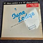 Vinyl 12" disco version/ June Lodge, CD & DVD, Vinyles | Dance & House, Utilisé, Enlèvement ou Envoi, Disco