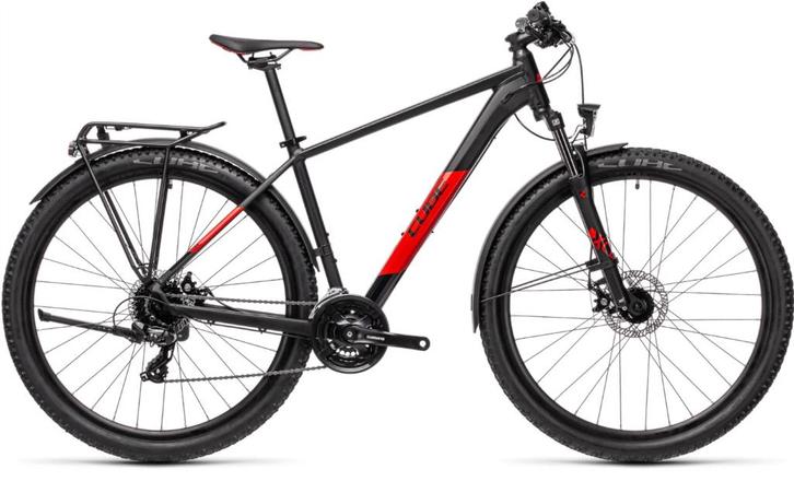 MTB Fiets Cube Aim Allroad 19" (L) + cateye, Fietsen en Brommers, Fietsen | Mountainbikes en ATB, Zo goed als nieuw, Heren, Overige merken