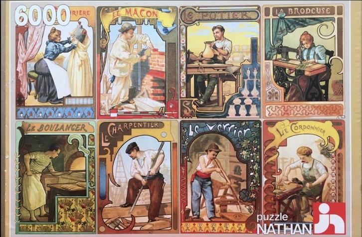 Puzzel Nathan, Hobby en Vrije tijd, Denksport en Puzzels, Nieuw, Legpuzzel, Meer dan 1500 stukjes, Ophalen