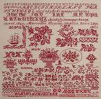 Origineel patroon " Mercedes Ospina 1863, Ophalen of Verzenden, Zo goed als nieuw, Handborduren, Patroon