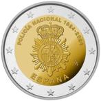 2 euro Spanje 2024 Politie, 2 euro, Spanje, Ophalen of Verzenden, Losse munt