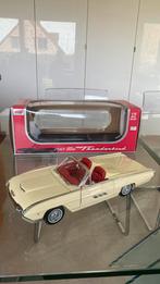 Prachtige Ford Thunderbird 1:18 nikkel uit 1963 in doos, Hobby en Vrije tijd, Nieuw, Anson, Auto