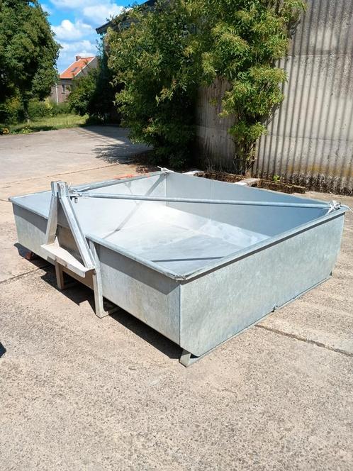 Gegalvaniseerde waterbak, Zakelijke goederen, Landbouw | Werktuigen, Ophalen