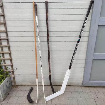 Ijshockey sticks plastic blade