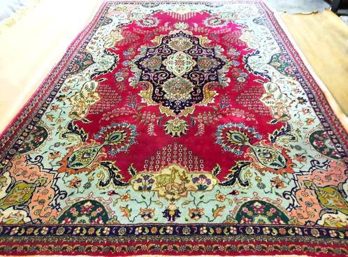 Antieke Perzisch/Iraanse tapijt (Tabriz) 315x200cm Uniek!, Antiquités & Art, Tapis & Textile, Enlèvement ou Envoi