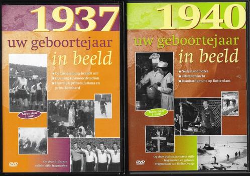 Uw geboortejaar in beeld dvd's, Cd's en Dvd's, Dvd's | Documentaire en Educatief, Zo goed als nieuw, Alle leeftijden, Verzenden