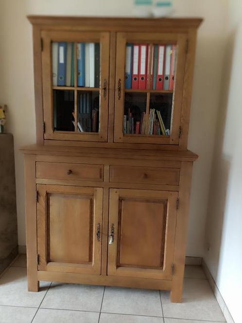 Vitrine eik, Huis en Inrichting, Kasten | Vitrinekasten, Ophalen of Verzenden