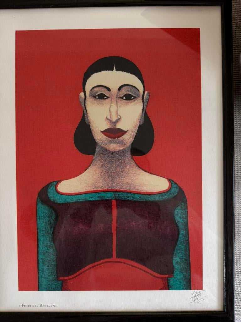 Serigraphie de lorenzo mattotti, Antiek en Kunst, Ophalen of Verzenden