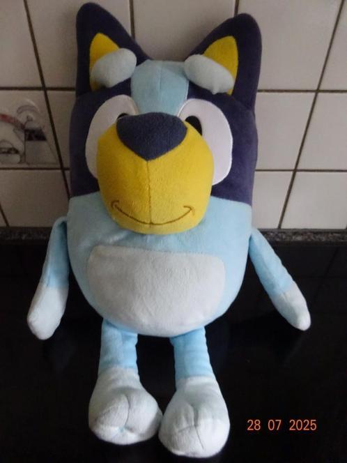 Bluey Jumbo Pluche 45cm**PRIMA STAAT**, Kinderen en Baby's, Speelgoed | Knuffels en Pluche, Hond, Ophalen of Verzenden