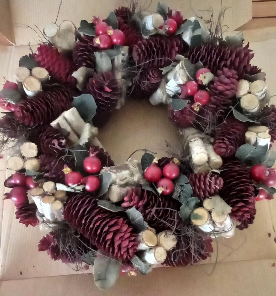 Kerstkrans, Diversen, Kerst, Ophalen