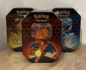 Pokémon - Hidden Fates Tins Set - 1st print - NIEUW beschikbaar voor biedingen