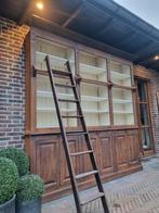 antieke eiken boekenkast/bibliotheekkast GRATIS LEVERING, Ophalen, 200 cm of meer, Eikenhout, Zo goed als nieuw