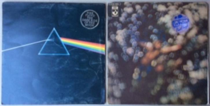 Pink Floyd "Dark side of the moon" "obscured by clouds, Cd's en Dvd's, Vinyl | Rock, Gebruikt, Progressive, 12 inch, Ophalen of Verzenden
