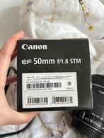 Canon EF 50mm f/1.8STM, Comme neuf, Enlèvement ou Envoi