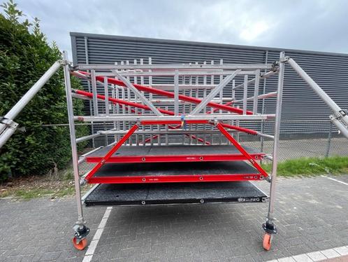 ALTREX RS TOWER 5 rolsteiger wh ruim 10 mtr in top topstaat, Doe-het-zelf en Bouw, Steigers, Zo goed als nieuw, Rolsteiger of Kamersteiger