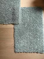 Deux tapis bleus, Huis en Inrichting, Badkamer | Badtextiel en Accessoires, Blauw, Zo goed als nieuw, Ophalen