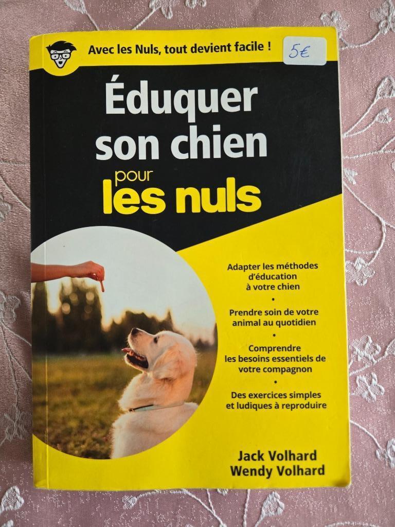 Livre Éduquer son chien pour les nuls, Livres, Enlèvement, Utilisé