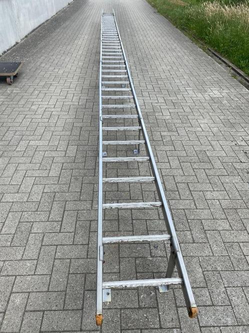 alu brandladder, Doe-het-zelf en Bouw, Metalen, Gebruikt, Aluminium, Ophalen