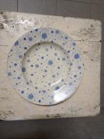 Mosa Millefleur blauw soepbord 25 cm, Antiek en Kunst, Ophalen of Verzenden