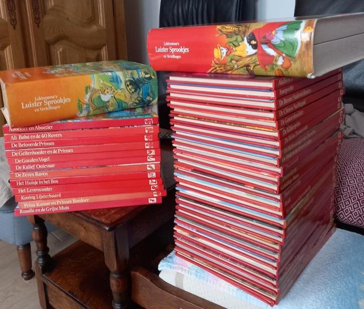 Lekturama sprookjesboeken deel 1 27 boeken en deel 2 12 boek, Boeken, Sprookjes en Fabels, Zo goed als nieuw, Ophalen