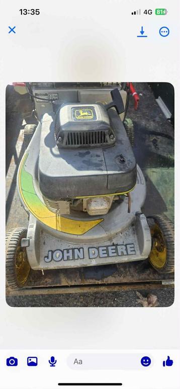 Tondeuse john deere beschikbaar voor biedingen