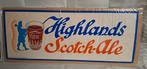 Oude reclame affiche bier Highland Scotch-Ale, Ophalen of Verzenden, Zo goed als nieuw