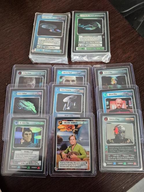 Star Trek CCG Complete Sets Decipher, Hobby en Vrije tijd, Verzamelkaartspellen | Overige, Zo goed als nieuw, Overige typen, Ophalen of Verzenden