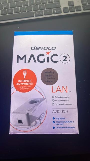Devolo magic 2, Informatique & Logiciels, Enlèvement, Comme neuf