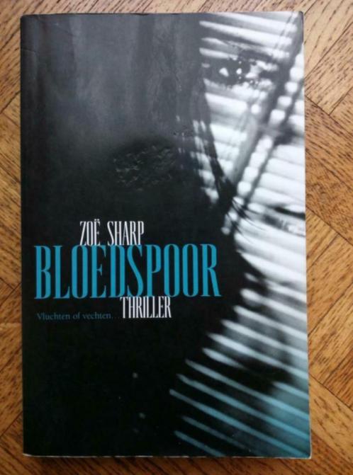 Zoë Sharp: Bloedspoor, Boeken, Thrillers, Gelezen, Ophalen of Verzenden