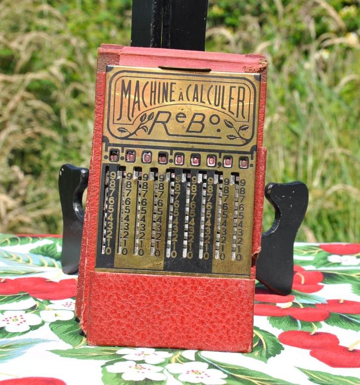machine a calculer rebo vintage, Antiquités & Art, Antiquités | Outils & Instruments, Enlèvement ou Envoi