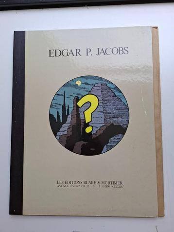 PRTFOLIO BLAKE ET MORTIMER E.P JACOBS 8 ILLUSTRATIONS 1984 beschikbaar voor biedingen