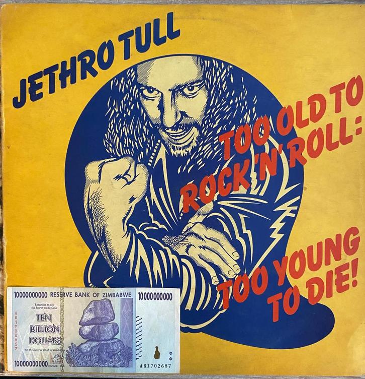 Jethro Tull te oud om te rocken, te jong om te sterven, Cd's en Dvd's, Vinyl | Rock, Gebruikt, Progressive, 12 inch, Ophalen of Verzenden