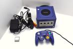 Gamecube Toestel Met Controller en Memory Card - Paars, Games en Spelcomputers, Paars, Ophalen of Verzenden, Zo goed als nieuw