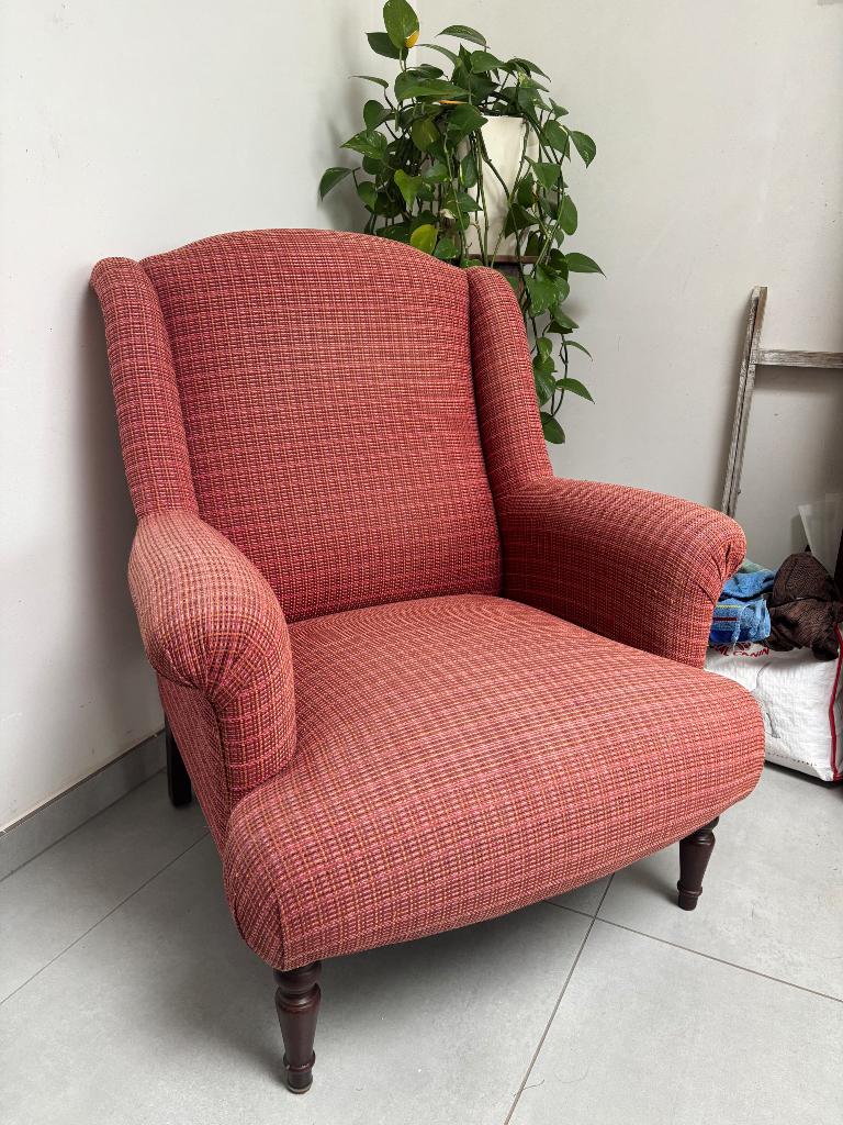 Fauteuil bergère, Ophalen, Gebruikt