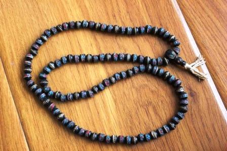 Authentieke handgemaakte mala van Yakbeen, Collections, Religion, Neuf, Bouddhisme, Enlèvement ou Envoi