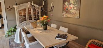 Table de salle à manger en chêne, Maison & Meubles, Enlèvement, Comme neuf