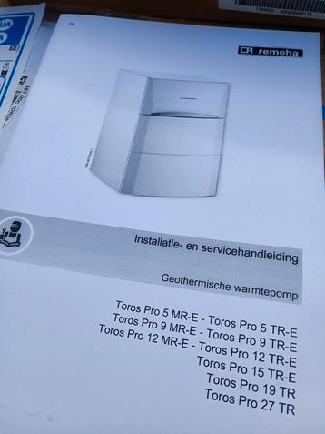 Remeha Toros Pro 12 TR bodem/water warmtepomp NIEUW  beschikbaar voor biedingen
