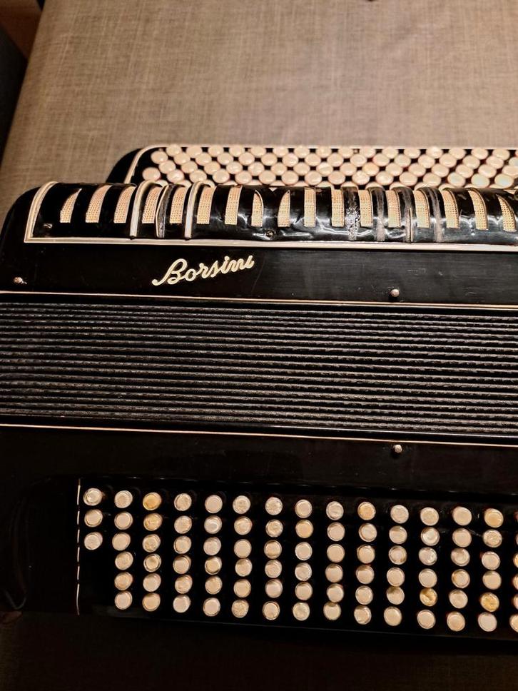 Arcordion Borsini Made Italie, Muziek en Instrumenten, Accordeons, Gebruikt, Ophalen