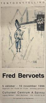 Fred Bervoets, Antiek en Kunst, Ophalen of Verzenden