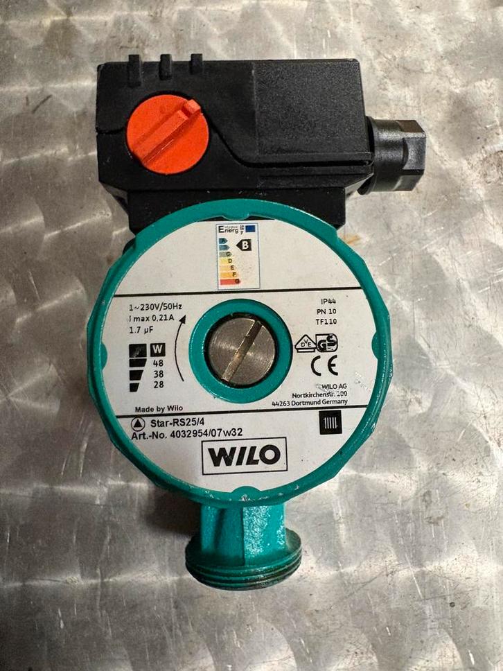 Wilo circulatiepomp, Doe-het-zelf en Bouw, Verwarming en Radiatoren, Zo goed als nieuw, Ophalen of Verzenden