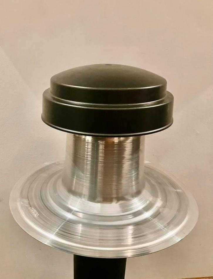 Plat dakraam UBBINK 110 mm 600 mm PVC ventilatiekanaal, Doe-het-zelf en Bouw, Ventilatie en Afzuiging, Nieuw, Ophalen of Verzenden