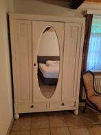 kleerkast hanger met spiegel, Maison & Meubles, Avec espace de penderie, 100 à 150 cm, Utilisé, 150 à 200 cm